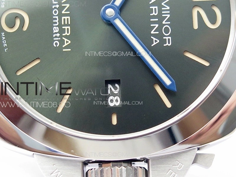 Pre Order PAM1116 SS VSF 1:1 Best Edition Green Dial on Brown Leather Strap P.9010 Super Clone